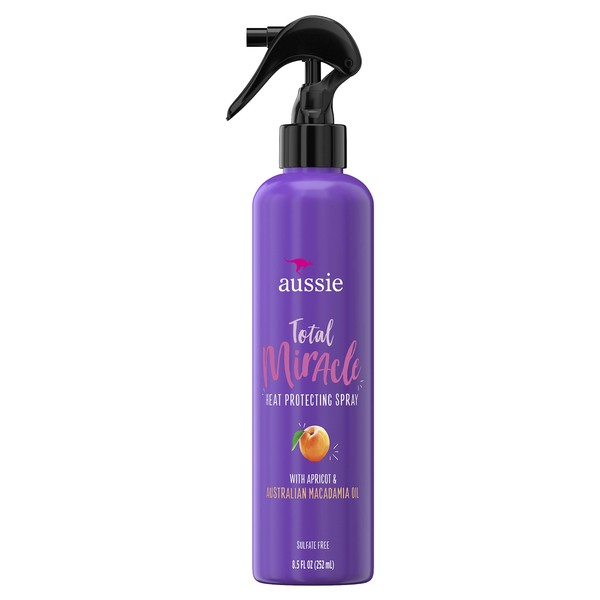 Aussie Total Miracle Heat Protecting Spray 8.5 Ounce (252ml)