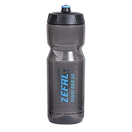 Zefal Unisex's Sense Grip 80 Water Bottle, Black/Blue, 800ml