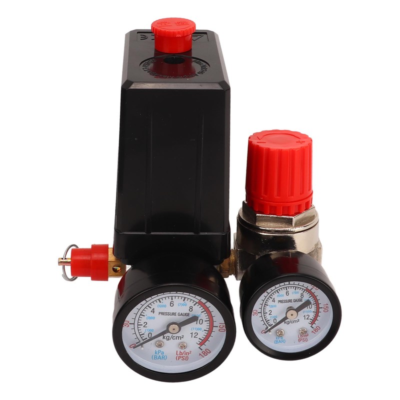 Air Compressor Pressure Switch 0~180PSI Control Valve Kit Replacement Parts