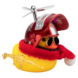 wonuu Adornos de Coche de Pato de Goma con hélice (Copo de Nieve en Y)