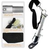 Universal Heavy-Duty Steel Bicycle Trailer Hitch Coupler - Quick-Release Connector