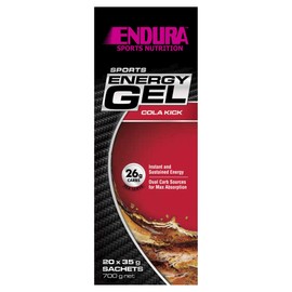 Endura Sports Energy Gel Cola Kick 35g Sachet