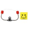Faucet Mounted Eyewash Station Double Nozzle Emergency Eye Wash Unit