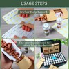 120 Slots Seed Storage Organizer with 25 Envelopes Portable Sturdy