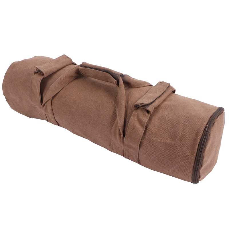 Adjustable Fitness Sandbags Canvas WeightBearing Training Bag for Garden Training(Khaki