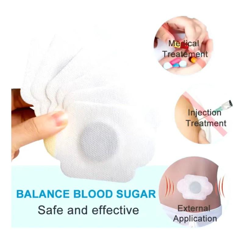 Parches 100% Naturales Apoyo Control Glucosa En La Sangre