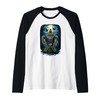 Werewolf Ripping Alpha Wolf Meme Raglan Baseball Tee