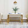 sogesfurniture 4 Piece Dining Table Set, Dining Room Set, Kitchen