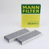 MANN CUK26014-2 Man Filter with Activated Carbon Air Conditioner Cabin
