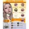JIMIRE Manga Cluster Lashes Natural Looking 180Pcs Individual Eyelashes Wispy
