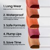 Anguishil Lip Stain, Lip Gloss Transfer-Resistant Waterproof Smudge-Proof Moisturizing, Lip