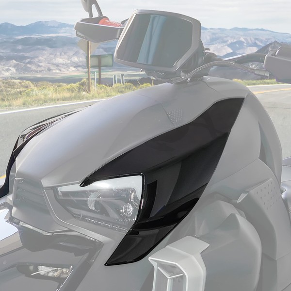 SAUTVS Plastic Gloss Black Fairing Panels for Can Am Ryker,