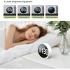 Reloj Despertador Digital LED con Alarma Dual y Brillo Ajustable