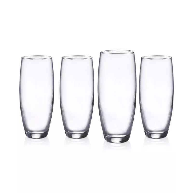 Luminarc Cachet Stemless Flutes, Set of 4 Champagne Glasses 9
