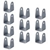 GBGS 10 Pack Shock Mount Clevis U Bracket,2" Inside Width,