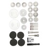 60Pcs Cutting Disc Wheel Cutter Rotary Tool Circular Saw Blade