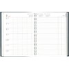Hakubunkan 2025 B5 Weekly Desk Planner, Monday, Black, No.247 (Begins