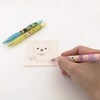 Traveling Mame Shiba Ballpoint Pen Set of 3 Black Ink