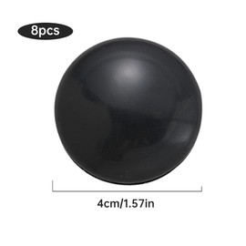 Amusingtao Pack of 8 Curtain Weights, Shower Curtain Weights, Round Magnetic Curtain Weights, Curtain Weights, Shower Curtain Weights for Curtains, Tablecloths, Shower Curtain (Black)