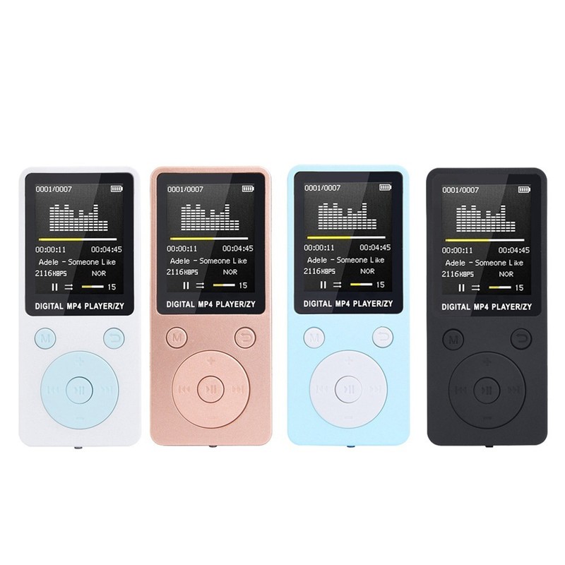 Matte 1.8 Inch MP3 MP4 Music Player FM Recorder Non