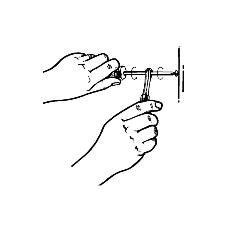 Lisle 64250 Right Angle Screwdriver