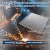 Galvanized Steel Drain Grate,28 * 28in Outdoor Drain Cover,Heavy Duty
