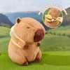 Ditucu Cute Capybara Plush with Bee Backpack Kawaii Capibara Stuffed