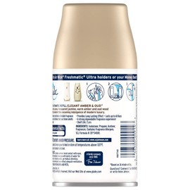 Glade Automatic Spray Refill Elegant Amber & Oud 6.2 Oz