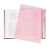 Quotidian Peach Flat US Letter Translucent Vellum Paper Printable Sheets
