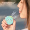 Necklace Fan Cartoon Silicone 3 Speed Mode USB Charge 800mAh