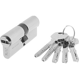 Yale YL65050HN 50 x 50mm Security Cylinder YL6 Long Lever Key Nickel Plated