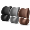 Car Memory Foam Neck & Lumbar Support Cushions for Driving