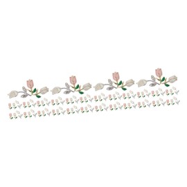 Healeved 96 Pcs Nail Accessories Nail Decor Floral Decorations Nail Charms Cross Nail Crystal Tool Stickers Crystal Cross Vintage Decor Decorate 3D Alloy Flowers Drill Nail