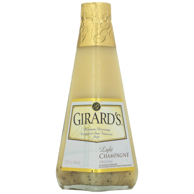 Girard's Dressing Light Champagne, 12 oz