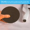 PATIKIL 6.5 Inch Diameter Lamp Base Felt, 10Pack 2mm Thickness