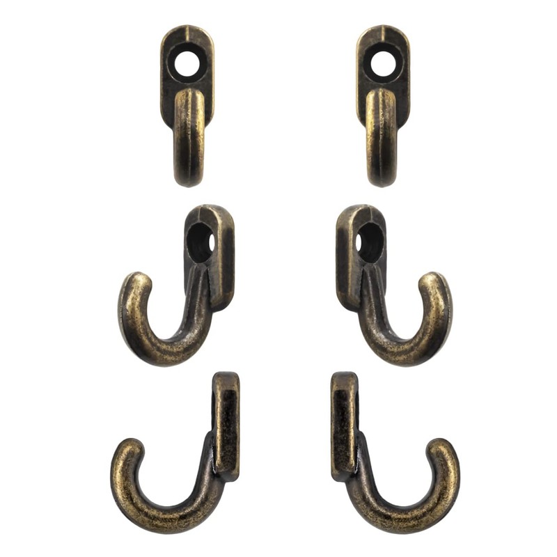 FUXXER® - Mini iron hooks, decorative hooks, picture hooks, set