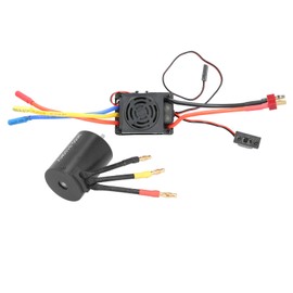3650 Waterproof 3100KV Brushless Motor 60A Brushless ESC Parts Set for 1/10 RC Car