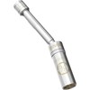 LEXIVON 5/8" Swivel Magnetic Spark Plug Socket, 3/8" Drive x