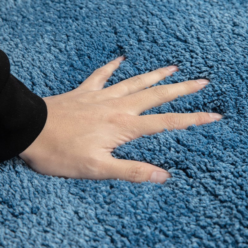 Miulee Decorative Rugs Absorbent Soft Mat