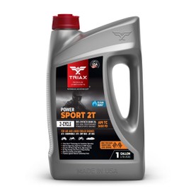 TRIAX Power Sport 2T Full Synthetic, All Season, 2 Cycle Oil - For High-Performance Powersport Engines - ATV, UTV, Snowmobile, Wave Runner, Jet Ski, Dirt Bike (1 Gallon)