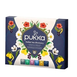 Pukka Herbs Organic Premium Herbal Tea Discovery Gift Box 30 Sachets