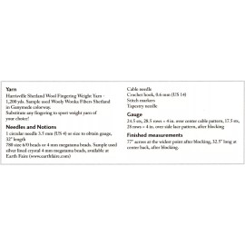 Sivia Harding "The Rosalind Shawl" Pattern