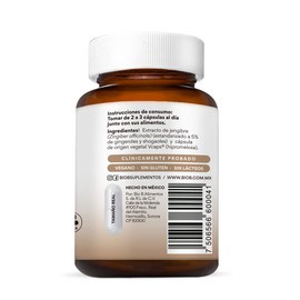 BIO B | Extracto de Jengibre | 60 cápsulas veganas