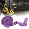 Lifting Sling Hoist Webbing 1T Polyester Rigging Strap Purple for