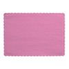 Creative Converting Bright Disposable Paper Placemats, Candy Pink