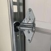 15 Pcs Garage Door Hinges Kits for 7' Height Garage