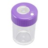 Magnifying Viewing Jar Multifunction Waterproof Magnifying Glass Storage Jar with