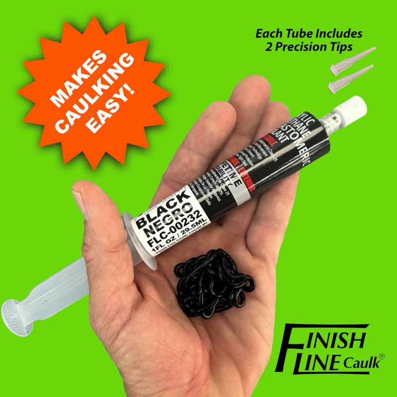 Finish Line Caulk – Acrylic Urethane Elastomeric Sealant – Pre-Filled