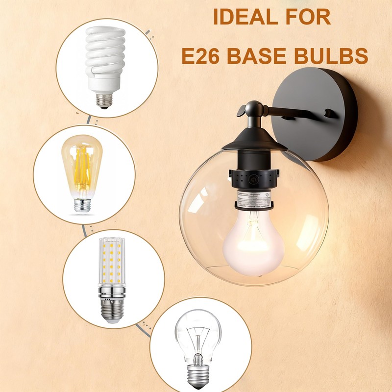 TWDRTDD Indoor/Outdoor Dusk-to-Dawn Light Control Socket,Automatic Dusk to Dawn Light