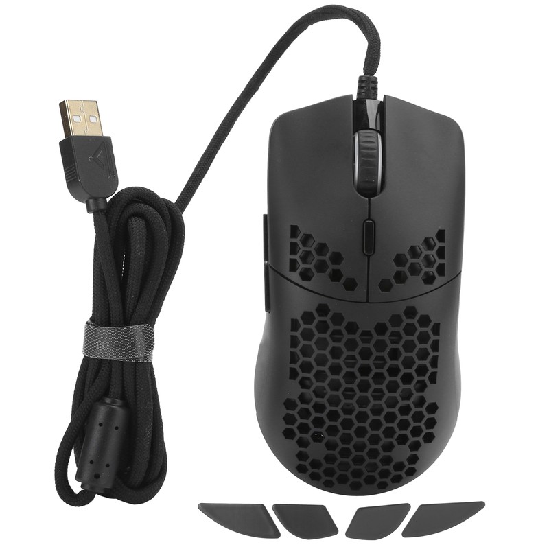 AJAZZ Wired Mouse Gaming Ultralight DPI Adjustable 7 Key Computer